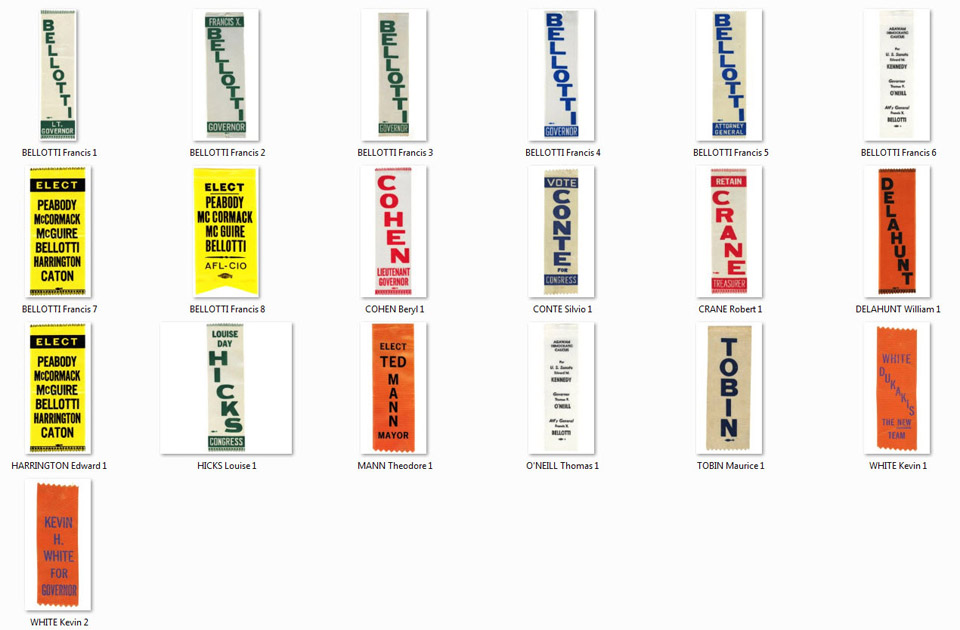 Boston College Political Ribbons